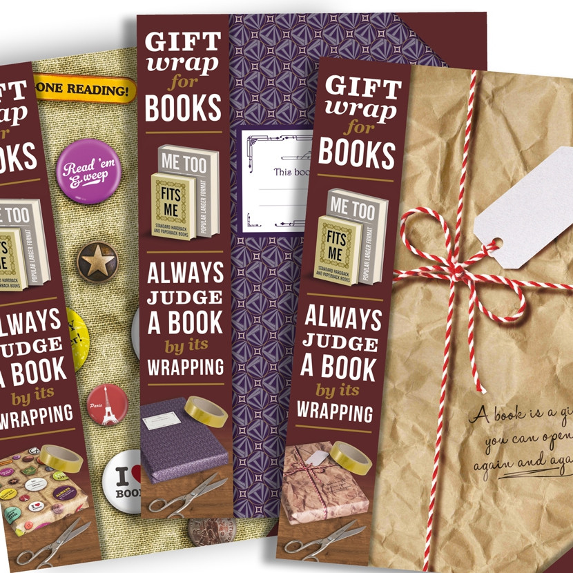 Gift Wrap For Books | Wrapping Paper For Books | IF